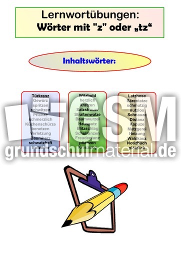 wörter mit z oder tz.pdf
